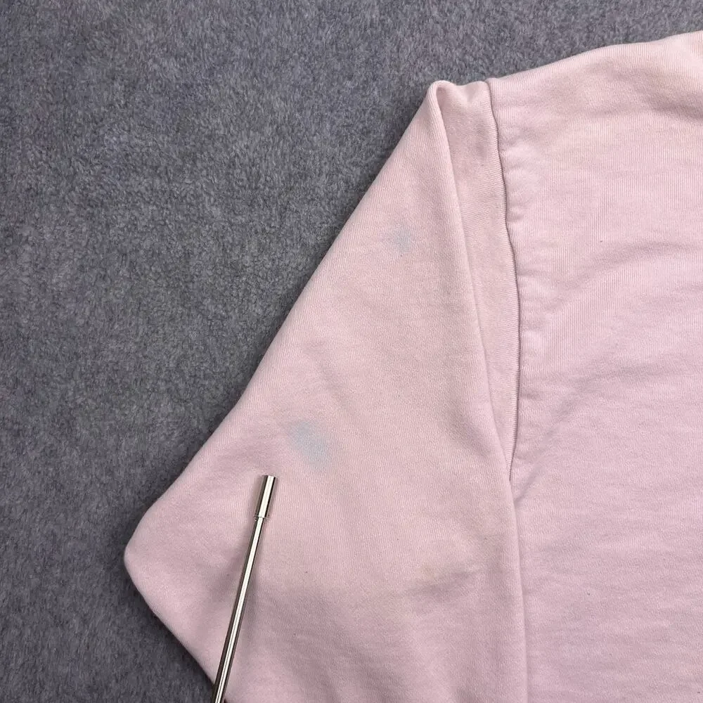 nike sportswear archive sweatshirt pink cropped swoosh large‎